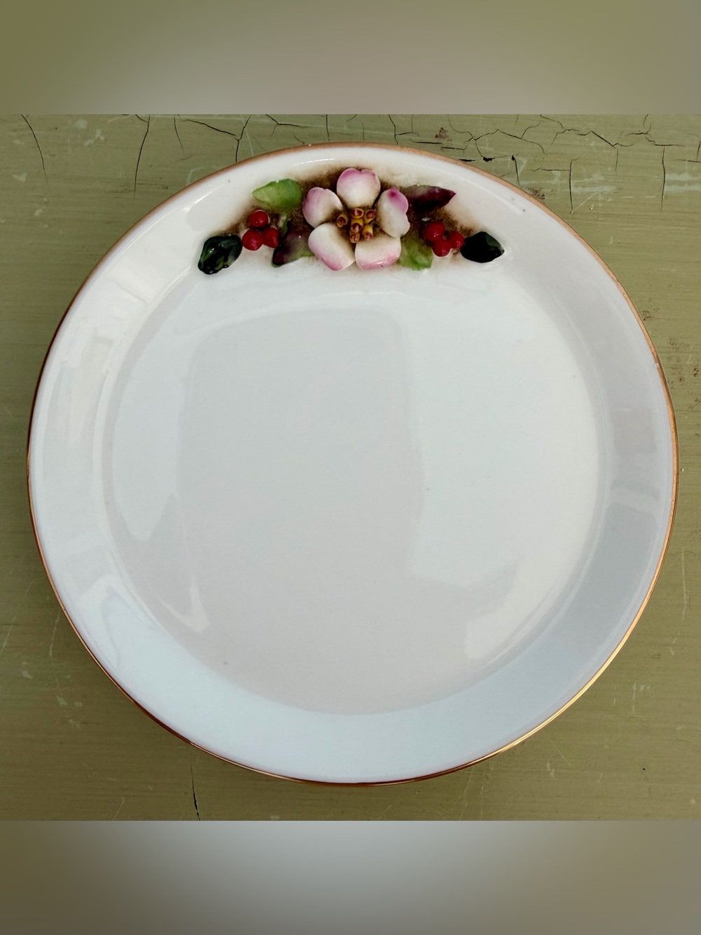 Coalport Floral Trinket Dish Plate